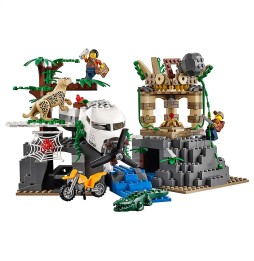 Lego City Baza în junglă 60161