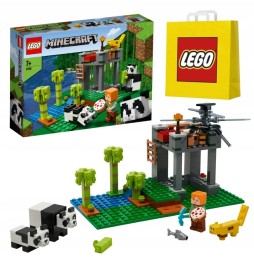 Set LEGO Minecraft 21158 Grădinița pentru Pandă