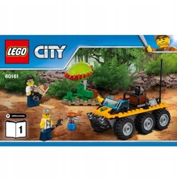 Lego City Baza în junglă 60161