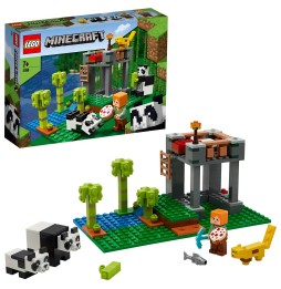 Set LEGO Minecraft 21158 Grădinița pentru Pandă