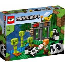 Set LEGO Minecraft 21158 Grădinița pentru Pandă