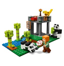 Set LEGO Minecraft 21158 Grădinița pentru Pandă