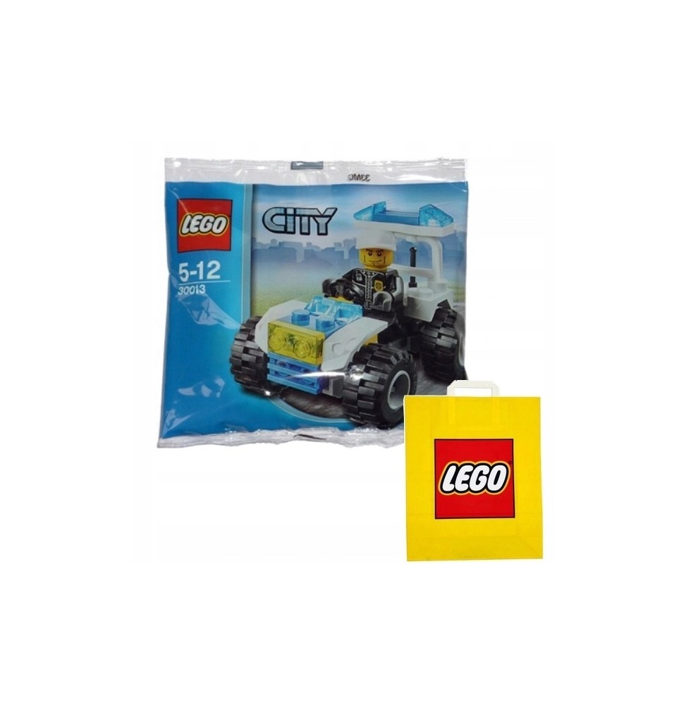 LEGO City Police Quad 30013 with Bag