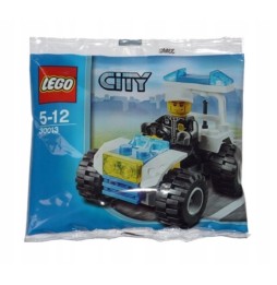 LEGO City Police Quad 30013 with Bag