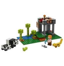 Set LEGO Minecraft 21158 Grădinița pentru Pandă