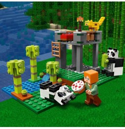 Set LEGO Minecraft 21158 Grădinița pentru Pandă