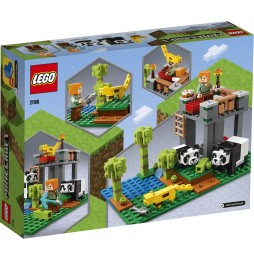 Set LEGO Minecraft 21158 Grădinița pentru Pandă