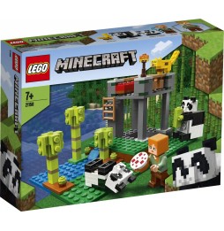 Set LEGO Minecraft 21158 Grădinița pentru Pandă