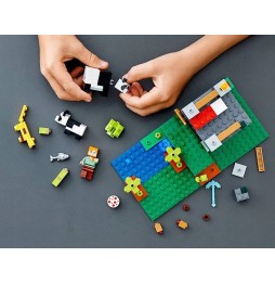 Set LEGO Minecraft 21158 Grădinița pentru Pandă