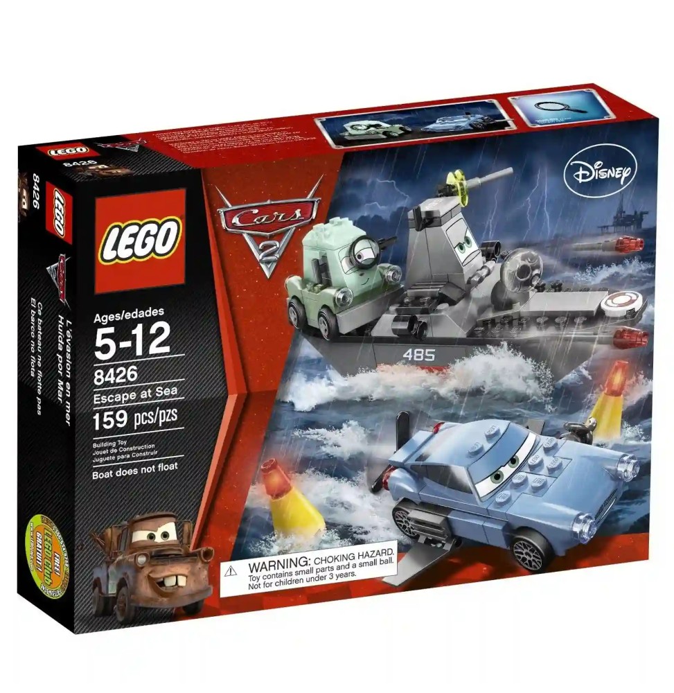 Lego Cars Escape at Sea 8426