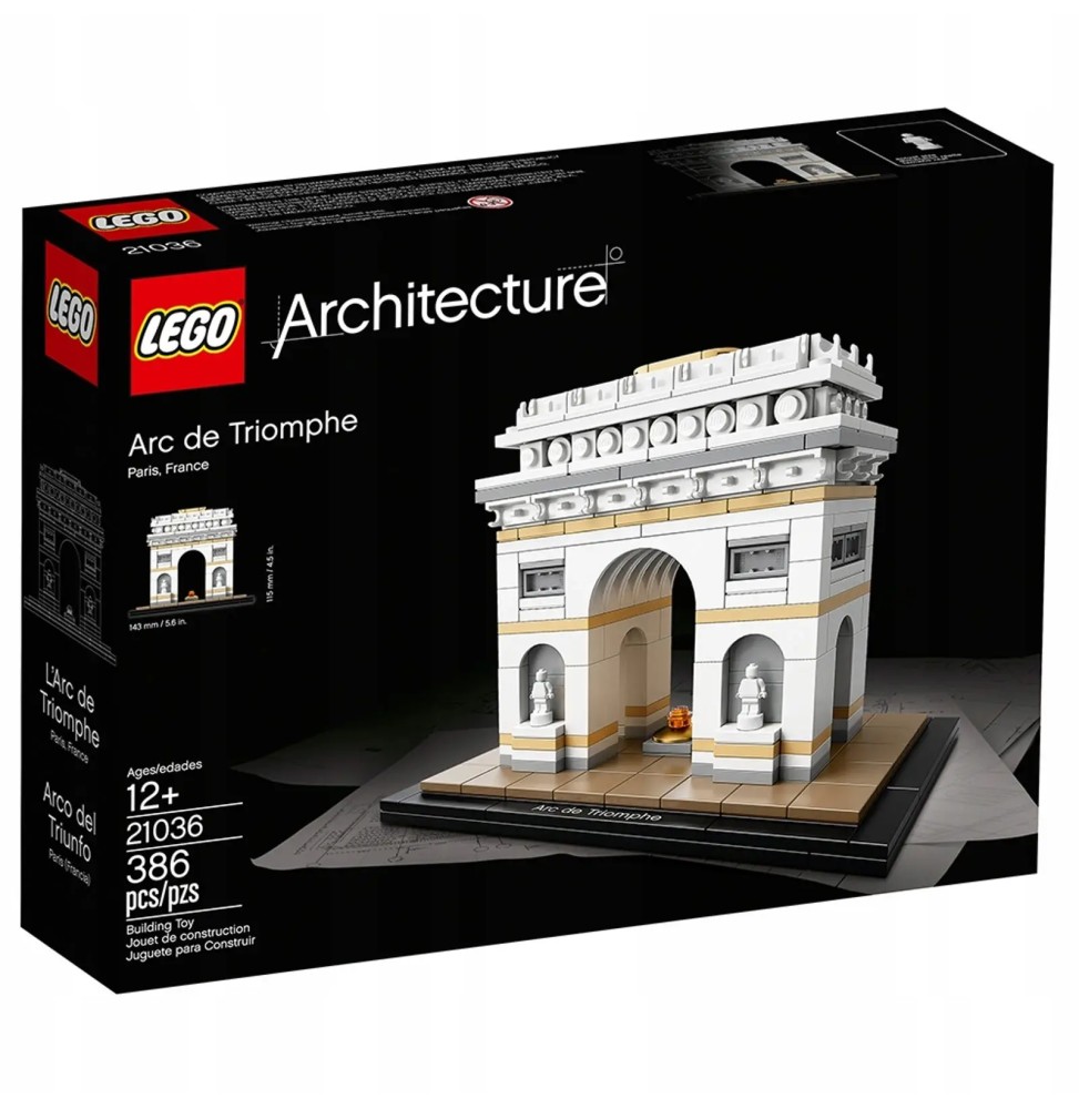 LEGO Architecture 21036 Łuk Triumfalny