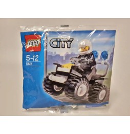 Lego City Quad policyjny 5625 - polybag 2008