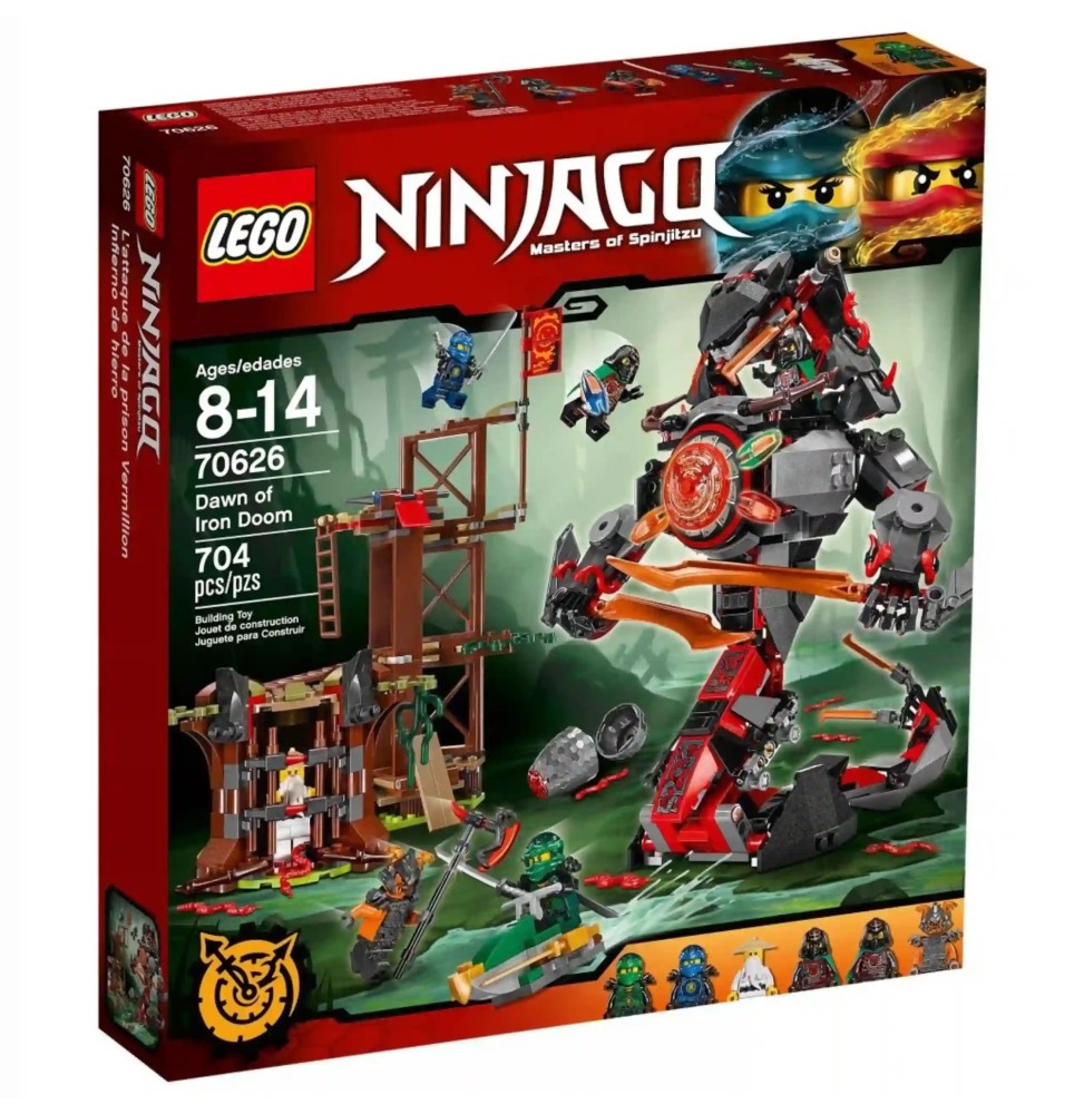 LEGO Ninjago Răsăritul Destinului 70626 Piese