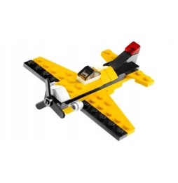 LEGO Creator 7808 - Avion galben pentru copii