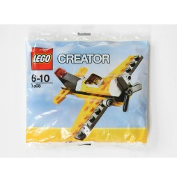 LEGO Creator 7808 - Avion galben pentru copii