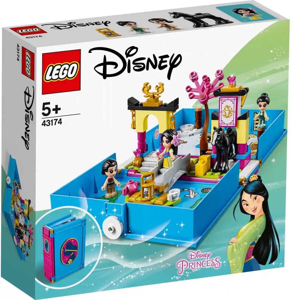 LEGO Disney 43174 Książka z przygodami Mulan