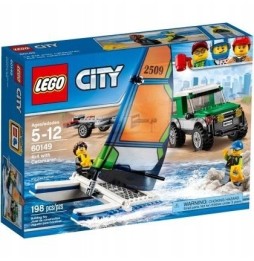 LEGO City 60149 Mașină 4x4 cu catamaran