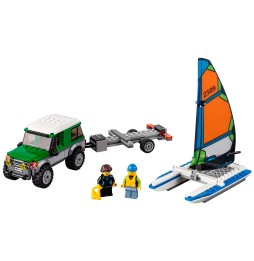 LEGO City 60149 Mașină 4x4 cu catamaran