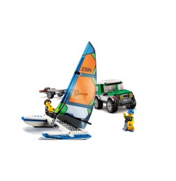 LEGO City 60149 Mașină 4x4 cu catamaran