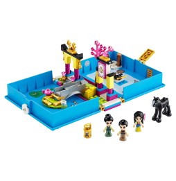 LEGO Disney 43174 Carte cu aventurile lui Mulan