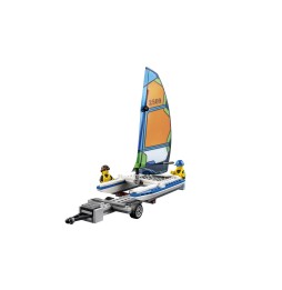 LEGO City 60149 Mașină 4x4 cu catamaran