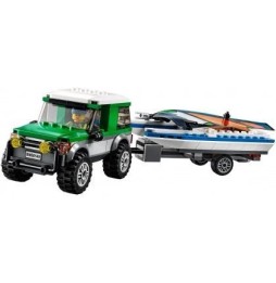 LEGO City 60149 Mașină 4x4 cu catamaran