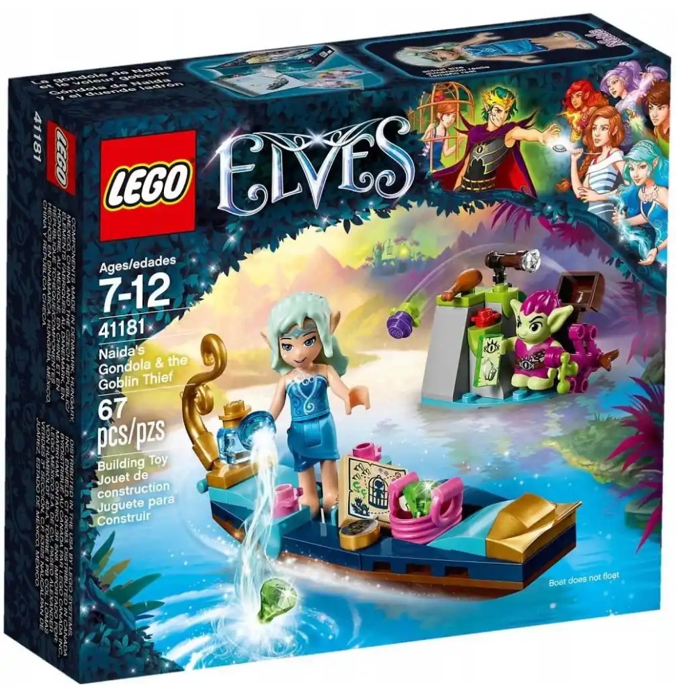 LEGO Elves Gondola Naidy i Gobliński Złodziej 41181