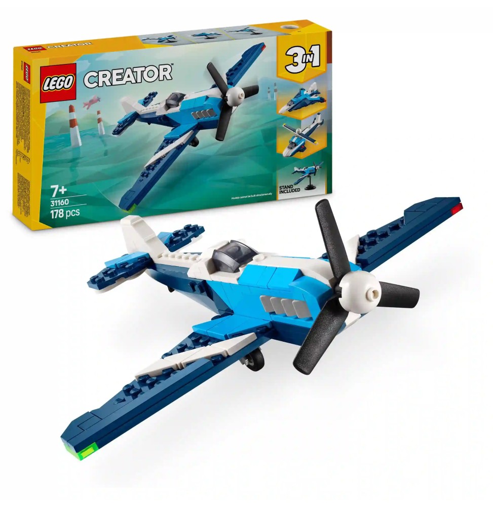 LEGO Creator 3 in 1 Racing Plane 31160