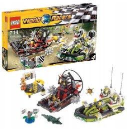 LEGO Racers 8899 Crocodili în mlaștină - Set de Cărămizi