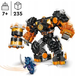 LEGO Mech Elementului Pământ Cole - Ninjago