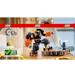 LEGO Mech Elementului Pământ Cole - Ninjago