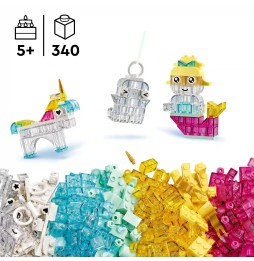 LEGO Classic Magical Set with Transparent Bricks