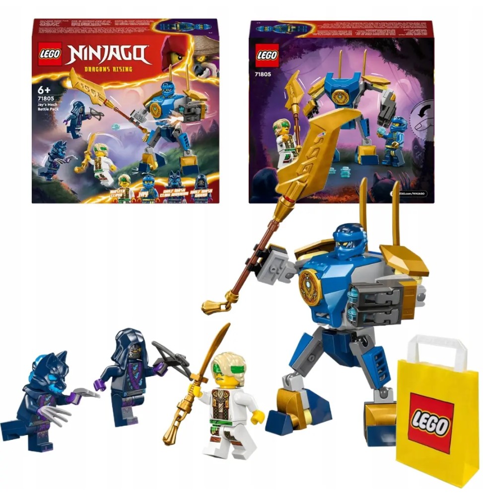 LEGO Ninjago zestaw z mechem Jaya 71805