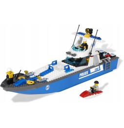 LEGO City 7287 Police Boat Set