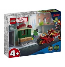 LEGO Super Heroes - Iron Man și Hulk