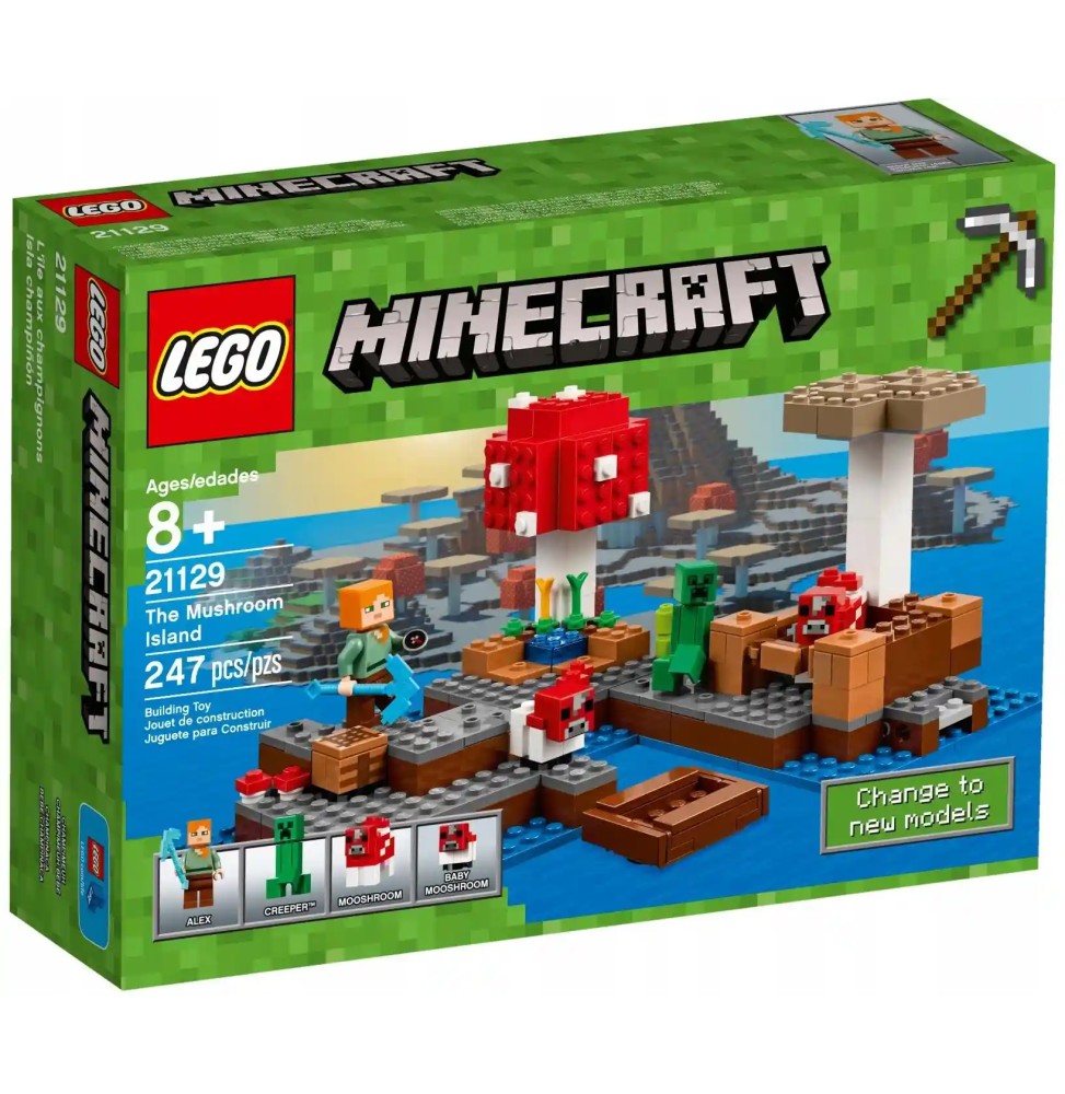 LEGO Minecraft 21129 Insula Ciupercilor