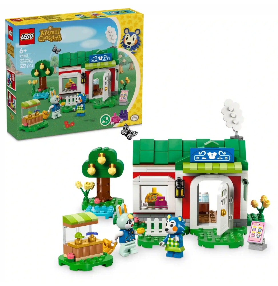 LEGO Animal Crossing Magazin Îmbrăcăminte 77055