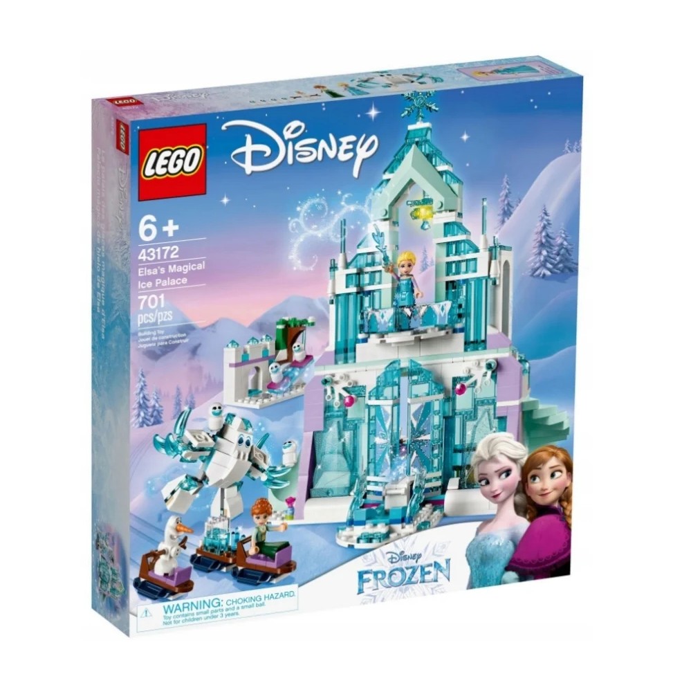 LEGO Disney 43172 Magiczny lodowy pałac Elsy