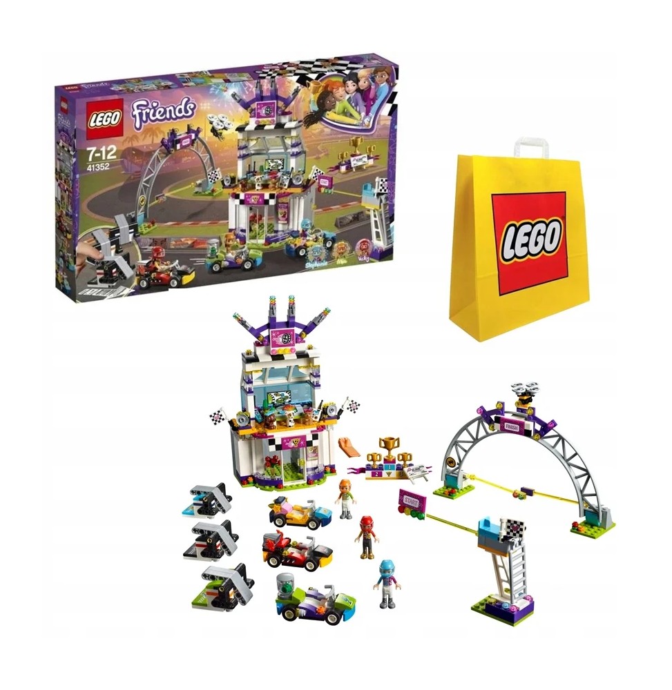 LEGO Friends 41352 Dzień wyścigu z torbą LEGO