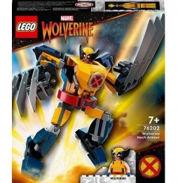 LEGO 76202 Armura Mecanică a lui Wolverine