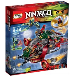 LEGO Ninjago 70735 Ronin R.E.X. - Zestaw z minifigurkami