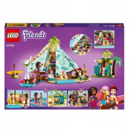 LEGO Friends camping de lux pe plajă 41700