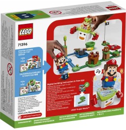 LEGO Super Mario 71396 Mașina Clovnului Bowsera Jr.