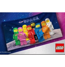 LEGO Space Towel 140/70 cm