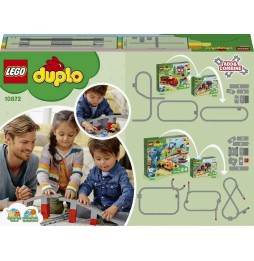 LEGO DUPLO 10872 Train Tracks and Bridge