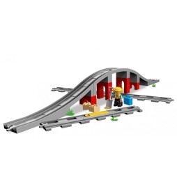 LEGO DUPLO 10872 Train Tracks and Bridge