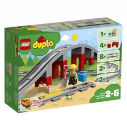 LEGO DUPLO 10872 Train Tracks and Bridge