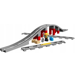 LEGO DUPLO 10872 Train Tracks and Bridge