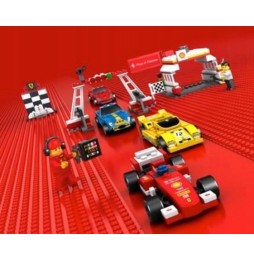 LEGO Racers 40195 Statiunea de Combustibil Shell