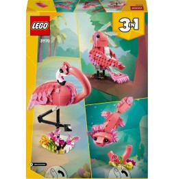 LEGO Creator 31170 Animale sălbatice flaming roz